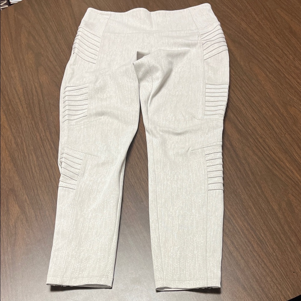 Athleta Delancey‎ Textured Moto Tights, size medium